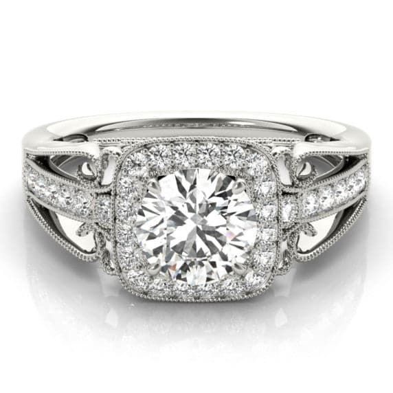 DADASORA Stormlight halo gemstone ring